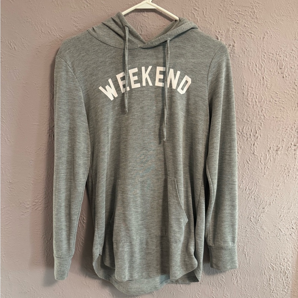 Modern Lux Hoodie lightweight WEEKEND vibes women’s medium